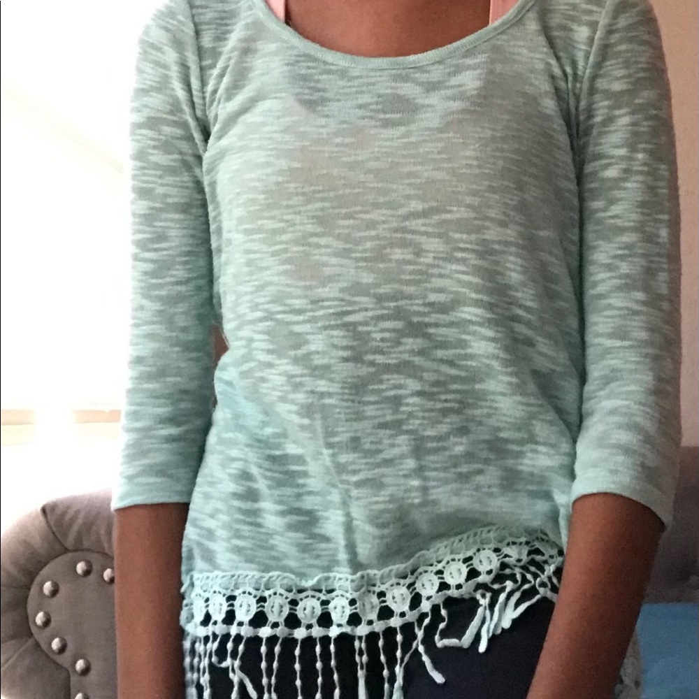 Blue blouse